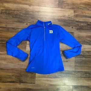 Women’s Small Nike Duke Blue Devils 1/4 Zip